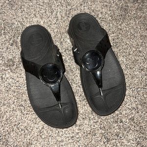 Fit Flop x Disney sandals size 8 black